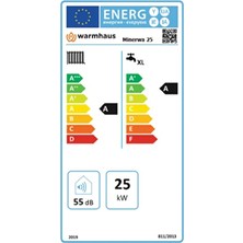 Warmhaus minerwa 25 Kw Tam Yoğuşmalı Kombi Beyaz