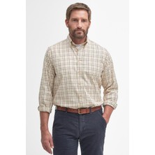 Barbour Sporting Tattersall Regular Gömlek RE51 Red-Khaki