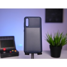 Lara By Afk Nero Samsung A50 Lacivert Uzun Ömürlü Yumuşak Silikon Kılıf