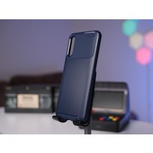 Lara By Afk Nero Samsung A50 Lacivert Uzun Ömürlü Yumuşak Silikon Kılıf