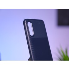 Lara By Afk Nero Samsung A50 Lacivert Uzun Ömürlü Yumuşak Silikon Kılıf