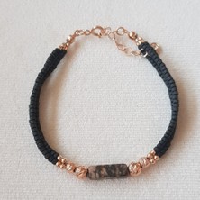 Canka Tasarım Doğaltaş Dorika Gümüş Bileklik