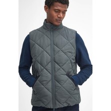Barbour City Chelsea Kapitone Yelek CH71 Charcoal