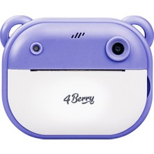 4 Berry Çocuk Fotoğraf Makinesi Mor - Eğlenceli Anlar Için Mükemmel Çözüm