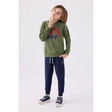 U.S. Polo Assn. US1908 Çocuk Eşofman Takımı Nefes Alabilir Kumaş ile Yüksek Konfor