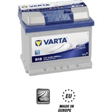 Varta Blue Dynamic B18 Kare Tip 12 V 44 Ah 440 A(En) Akü