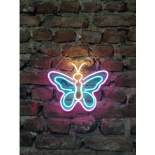 Pleksibu Kelebek Neon LED Tabela