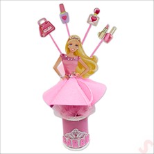 Süsle Bebek ve Parti Barbie Masa Süsü - 51CM x 23CM