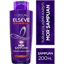 Elseve -Boyalı Saçlar Için Renk Koruyucu Mor Şampuan 200 ml