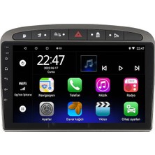 Newspace Peugeot 308 Android 4gb Ram 64GB Rom 8 Çekirdek Carplay Multimedya