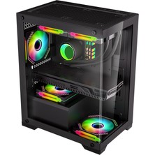 Xaser XSR840 I5 12400F 16GB Ram 512GB M.2 Nvme SSD 8gb RTX4060 27"curved 180Hz Sıvı Soğutma Oyun Bilgisayarı