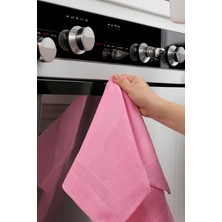 5'li Mikrofiber Temizlik Bezi 42X70 cm Polyamid Cam Mutfak Ayna Tv Masa Musluk Fırın Temizleme Bezi