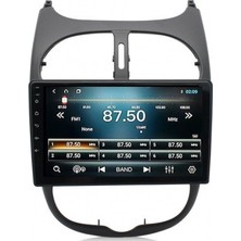 New Space Peugeot 206 Android 8gb Ram 128GB Rom 8 Çekirdek Carplay Multimedya