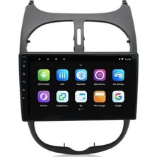 New Space Peugeot 206 Android 8gb Ram 128GB Rom 8 Çekirdek Carplay Multimedya