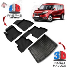 3K Store Fiat Doblo 4d Paspas ve 3D Bagaj Havuzu 2010 2019