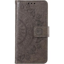 Mays Home1 Google Piksel 9/9 Pro Totem Kabartma Cüzdan Kılıf Için Flip Case Pu Deri (Yurt Dışından)