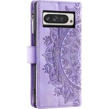 Manyi Mall Google Pixel 9 Pro Xl Için Flip Case El Kayışı ile Birden Fazla Kart Getirmek (Yurt Dışından)