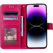 Manyi Mall IPhone 16 Için Flip Case Pro Max Totem Kabartma Pu Deri Kickstand (Yurt Dışından)