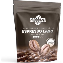 Espresso Lago, Orta Kavrulmuş, Yoğun Gövdeli ve Kremalı kahve 250 gr