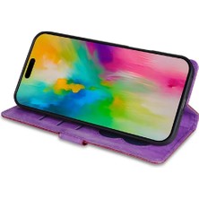 Mays Home1 IPhone 16 Için Fermuar Cep Durumda Pro Max Pu Deri Glitter Cüzdan Kılıf (Yurt Dışından)