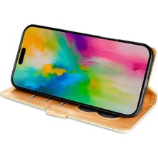 Mays Home1 IPhone 16 Için Fermuar Cep Durumda Pro Max Pu Deri Glitter Cüzdan Kılıf (Yurt Dışından)