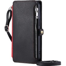 Mays Home1 IPhone x Için Crossbody Durumda/xs Durumda Cüzdan Rfıd Engelleme 9 Kart Yuvaları (Yurt Dışından)