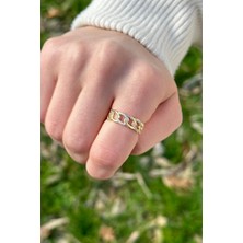 ÇGK KUYUMCULUK Gurmet Taşlı Altın Yüzük CGKYZK0218