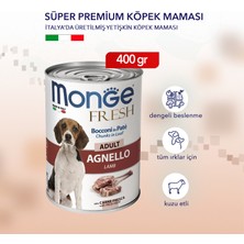 Monge Fresh Adult Kuzu Etli Yetişkin Köpek Maması Konserve 400 gr