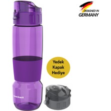 Zweikell Pivot Switch Lavander Bpa Içermez 650 ml Tritan Kırılmaz Suluk - Su Matarası - Yedek Kapak Hediyeli