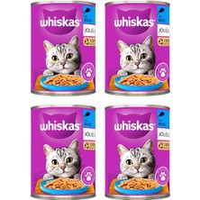 Whiskas Ton Balıklı Kedi Konserve 400 gr x 4 Adet