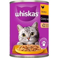 Whiskas Tavuklu Kedi Konserve 400 gr x 4 Adet