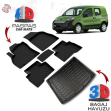 3K Store Fiat Fiorino Combi 4d Paspas ve 3D Bagaj Havuzu 2008 ve Üstü