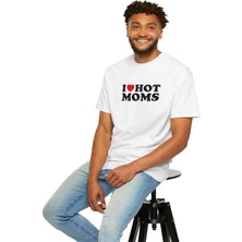 Eastek I Love Hot Moms Baskılı T-Shirt