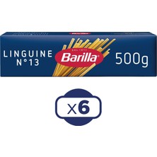 Barilla Linguine Yassı Spagetti 500 G x 6 Adet