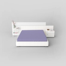 Valhalla Premium Lila 160X200 Çift Kişilik Lastikli Penye Çarşaf