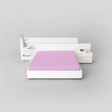 Valhalla Premium Pembe 180X200 Battal Boy Lastikli Penye Çarşaf