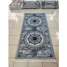 Armones Home 100*200 cm Makinada Yıkanabilir Dijital Baskı Kaymaz Dot Taban 3,5mm Süngerli Yolluk