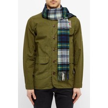 Barbour Unisex New Check Tartan Atkı GN11 Dress Gordon Kareli Desen ile Şık Aksesuar