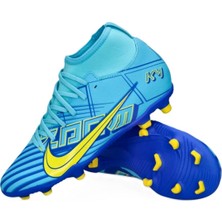 Nike Jr Superfly 9 Club Km Fg/mg Mavi Çocuk Krampon
