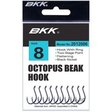 Bkk Octopus Beak Olta Iğnesi 5/0 7 Pcs