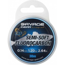 Savage Gear Semi-Soft Fluorocarbon Lrf 30 M Clear 0.14 mm 1.2 kg 2.64 Lb