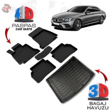 3K Store Mercedes E W213 4d Paspas ve Rampalı 3D Bagaj Havuzu 2016 2020