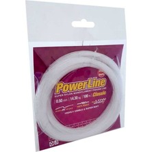 Powerline Classıc 100 mt Poşet Misina Beyaz 0,20 mm