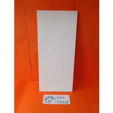 İnci Tuval 40X110 cm Tuval Profesyonel 1.kalite %100 Pamuk 380GR/M2 Ressam Dokulu Astarlı Gergin Arkadan Zımbalı