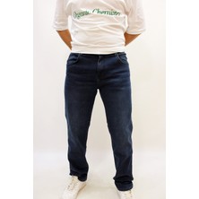 Twister Jeans Vegas 132-276 Blue Black Rahat Kesim Likralı Erkek Kot Pantolon Koyu Lacivert