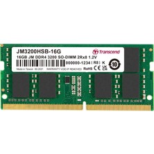 Transcend 16GB 3200MHZ Ddr4 1.2V JM3200HSB-16G Notebook Ram