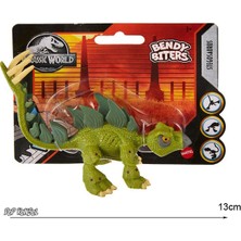 Jurassic World Dinozor Figür Stegosaurus Bendy Biters Mattel Lisanslı Orjinal Oyuncak