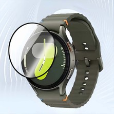 Sneezy Samsung Galaxy Watch 7 44MM Uyumlu Ekran Koruyucu Polymer Temperli Nano 0.5 mm Watch Ekran Koruyucu