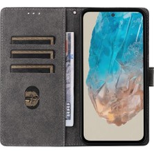 MY Boutique1 Samsung Galaxy M35 5g Flip Folio Cüzdan Manyetik Kapatma Rfıd Pu (Yurt Dışından)