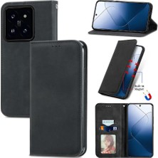 Mays Home1 Xiaomi 14T Pro Için Flip Case Basit Iş Cüzdan Darbeye Kapak Çevirin (Yurt Dışından)